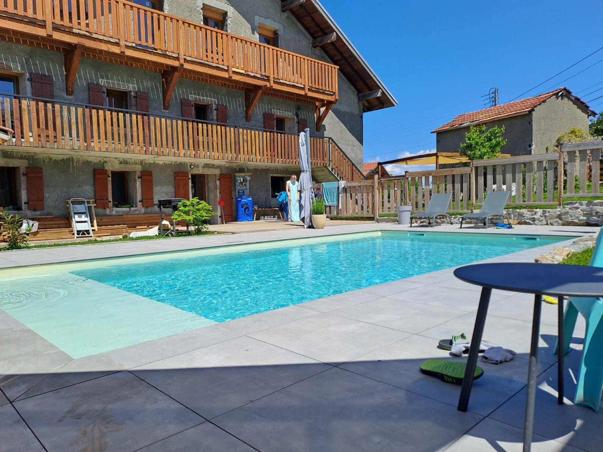 Maison D'Hotes Des Bassins D'Oche Saint-Paul-en-Chablais Bagian luar foto